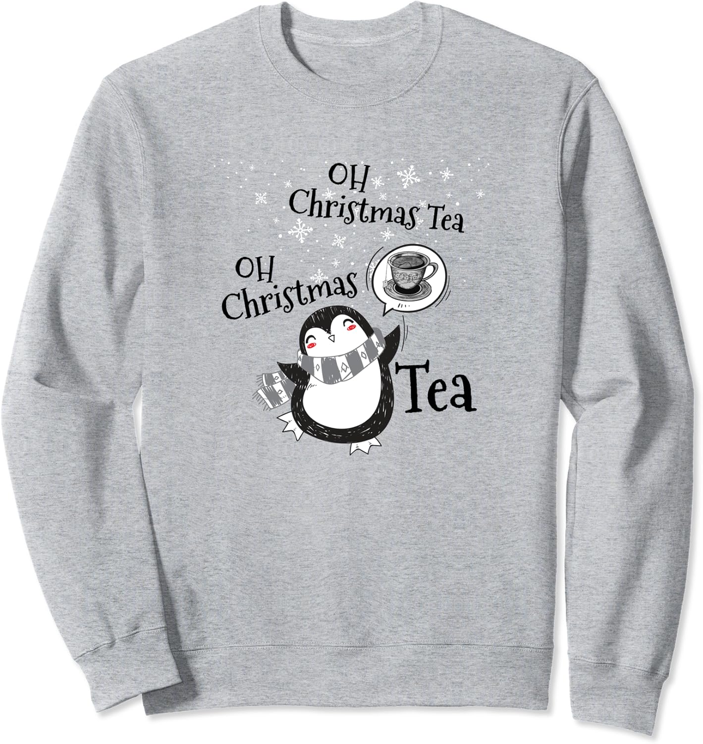 Tea Drinker Christmas Gift Sweatshirt Amazon.co.uk Fashion